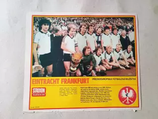 Плакат из журнала Стадион- Frankfurt 2