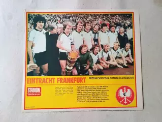 Плакат из журнала Стадион- Frankfurt 3