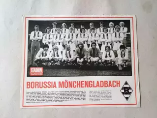 Плакат из журнала Стадион- Monchengladbach 3
