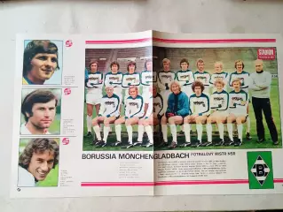 Плакат из журнала Стадион- Monchengladbach 5