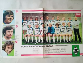 Плакат из журнала Стадион- Monchengladbach 6
