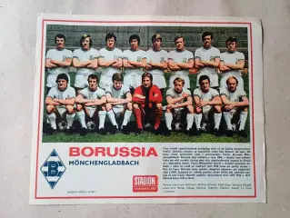 Плакат из журнала Стадион- Monchengladbach 8