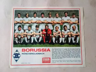 Плакат из журнала Стадион- Monchengladbach 9