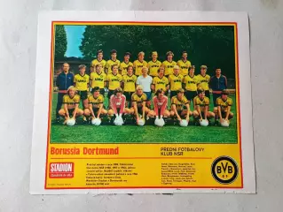 Плакат из журнала Стадион- Dortmund 3