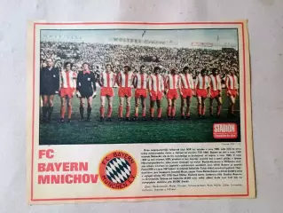 Плакат из журнала Стадион- Bayern 7