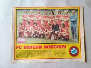 Плакат из журнала Стадион- Bayern 11