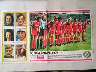 Плакат из журнала Стадион- Bayern 13