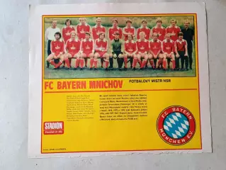 Плакат из журнала Стадион- Bayern 21