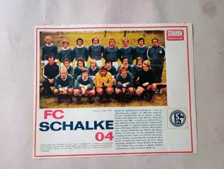 Плакат из журнала Стадион- Schalke 2