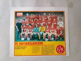 Плакат из журнала Стадион- Kaiserslautern
