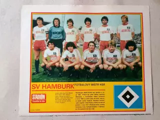 Плакат из журнала Стадион- Hamburger SV 5
