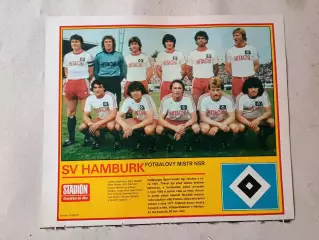 Плакат из журнала Стадион- Hamburger SV 6