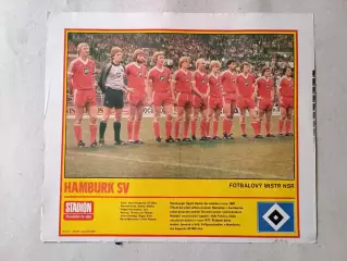 Плакат из журнала Стадион- Hamburger SV 12