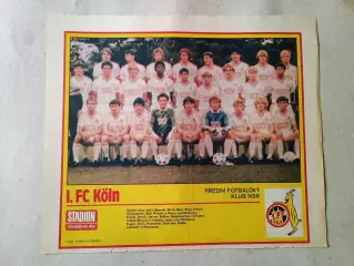 Плакат из журнала Стадион- Koln 2