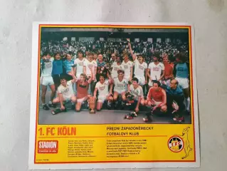 Плакат из журнала Стадион- Koln 5