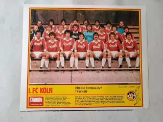 Плакат из журнала Стадион- Koln 8