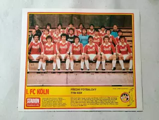 Плакат из журнала Стадион- Koln 9