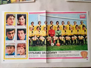 Плакат из журнала Стадион- Dynamo Dresden