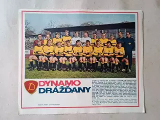 Плакат из журнала Стадион- Dynamo Dresden 4