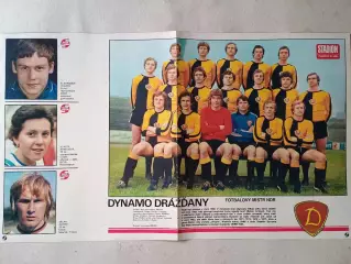 Плакат из журнала Стадион- Dynamo Dresden 9