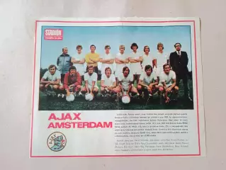 Плакат из журнала Стадион- Ajax