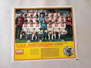 Плакат из журнала Стадион- Ajax 8