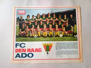 Плакат из журнала Стадион- Den Haag
