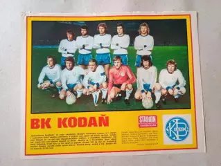 Плакат из журнала Стадион- BK Kodan
