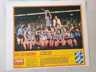 Плакат из журнала Стадион- Goteborg 3