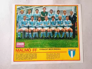 Плакат из журнала Стадион- Malmo 3
