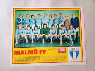 Плакат из журнала Стадион- Malmo 8