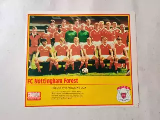 Плакат из журнала Стадион- Nottingham