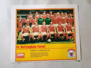 Плакат из журнала Стадион- Nottingham 2