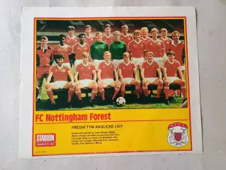 Плакат из журнала Стадион- Nottingham 3