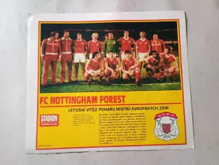 Плакат из журнала Стадион- Nottingham 7