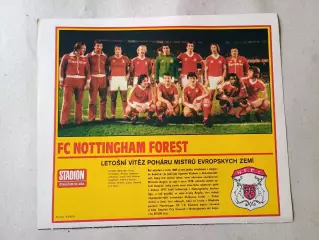 Плакат из журнала Стадион- Nottingham 9