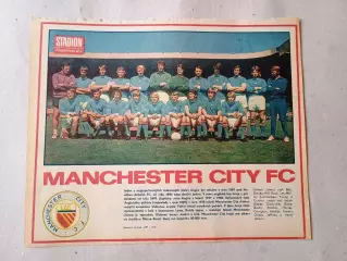 Плакат из журнала Стадион- Manchester City 3