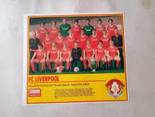 Плакат из журнала Стадион- Liverpool
