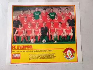 Плакат из журнала Стадион- Liverpool 3