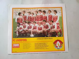 Плакат из журнала Стадион- Liverpool 4