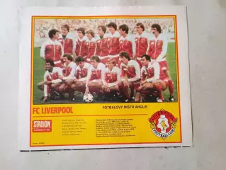 Плакат из журнала Стадион- Liverpool 5