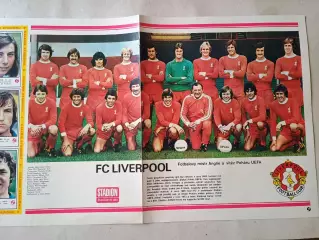 Плакат из журнала Стадион- Liverpool 7