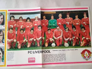 Плакат из журнала Стадион- Liverpool 9