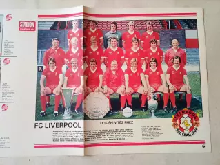 Плакат из журнала Стадион- Liverpool 13