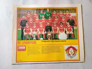 Плакат из журнала Стадион- Liverpool 17