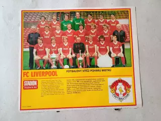 Плакат из журнала Стадион- Liverpool 18