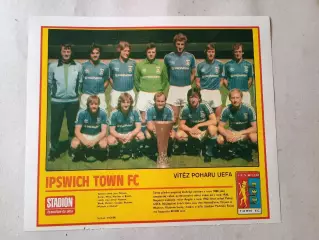 Плакат из журнала Стадион- Ipswich