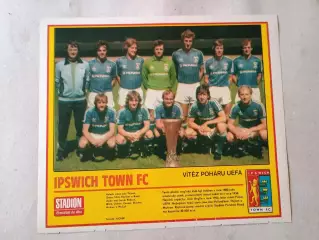 Плакат из журнала Стадион- Ipswich 2