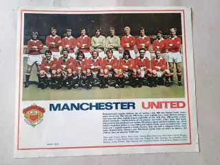 Плакат из журнала Стадион- Manchester United 3