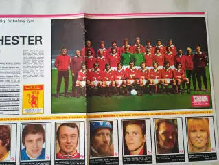 Плакат из журнала Стадион- Manchester United 12
